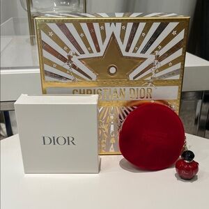 Christian Dior Hypnotic Poison Perfume Pouch and Mini bottle